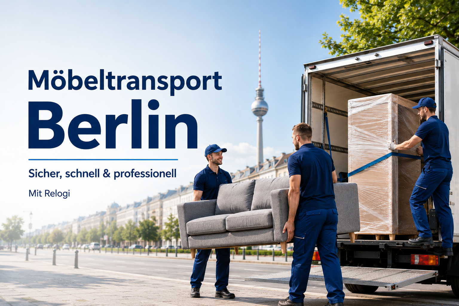 Möbeltransport Berlin: So gelingt der Transport Ihrer Möbel stressfrei
