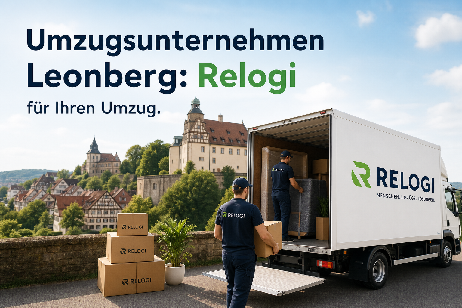 Umzugsunternehmen Leonberg: Relogi für Ihren Umzug